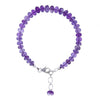 AAA Amethyst Bead Bracelet
