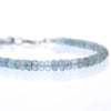 AA Aquamarine Bead Bracelet