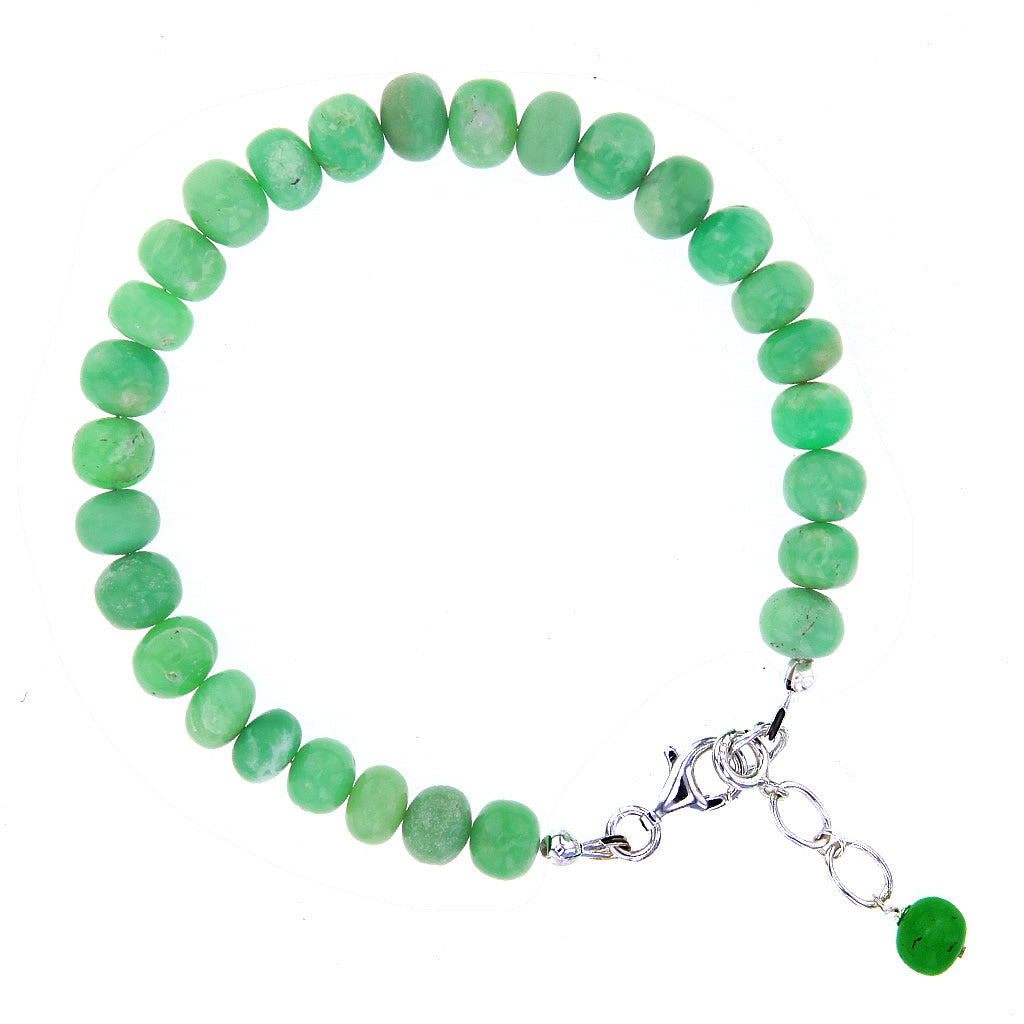 AAA Chrysoprase bead bracelet
