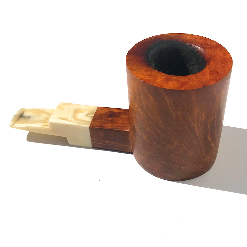 Vintage Austrian Rosewood and Meerschaum Smoking Pipe