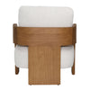 Maravi Mindi Wood Occasional Chair