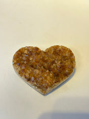 Citrine heart