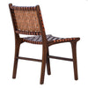 PAIR of Designer Woven Leather Dining Room Chair