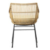 Agalia Jawit Naural Rattan Dining Chairs PAIR