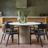 Amaryllis Round Pedestal Table