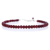 AA Ruby Bead Bracelet