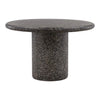 Black Terazzo Outdoor Dining Table