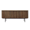 Dabney Teak Wood & Iron Sideboard