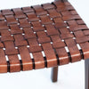PAIR of Designer Woven Leather Dining Room Chair