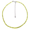 AA Green Topaz Bead Necklace