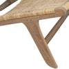Hans Wegner Style Rope Lounge Chairs PAIR