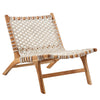 Hans Wegner Style Rope Lounge Chairs PAIR