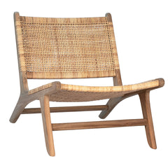 Hans Wegner Style Rope Lounge Chairs PAIR