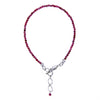 Micro Bead Ruby Bracelet