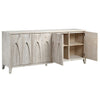 Montes MCM Sideboard in Gray White Washed Reclaimed Pine