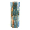 Tall Cylindrical Natural Blue Onyx Lamp