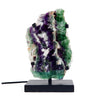 Natural Fluorite Live Edge Fluorite Lamp SM v1
