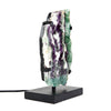Natural Fluorite Live Edge Fluorite Lamp SM v1