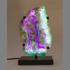 Natural Fluorite Live Edge Fluorite Lamp SM v1