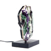 Natural Fluorite Live Edge Fluorite Lamp SM v2