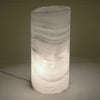 Cylindrical Onyx Lamp with Live Edge LG - v1