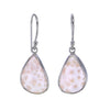 Pink Natrolite Sterling Silver Earrings