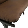 Rivoli MCM Lounge Chair in Brown Full Grain Leather