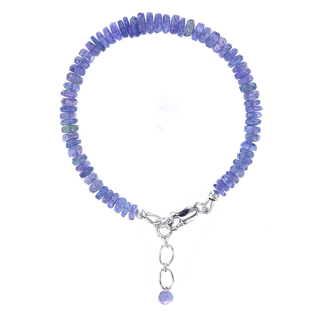 Tanzanite Microbead Bracelet