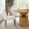 Weilan Poly Upholstered Dining Chairs PAIR