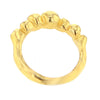 Tourmaline Rainbow Ring in 14K Gold Plated Sterling Silver Size 5.5