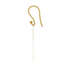 Ariel 22K Solid Gold Earrings