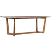 Large Solid Teak Dining Table