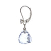 Faceted Herkimer Diamond Drop Earrings