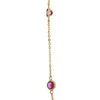 Natural Ruby on 14kt Solid Gold Necklace