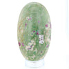 Ruby in Fuchsite Oval Egg Sculpture