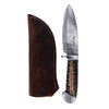 Custom Built 416 Layer Hi Carbon Damascus Blade Knife with Pine Cone Handle