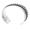 Navajo Sterling Silver Cuff Bracelet by Ron Yazzie