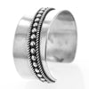 Navajo Sterling Silver Cuff Bracelet by Ron Yazzie