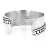 Navajo Sterling Silver Cuff Bracelet by Ron Yazzie