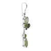 Peridot & Green Chalcedony Earrings in Sterling Silver