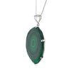 Malachite Slab Pendant