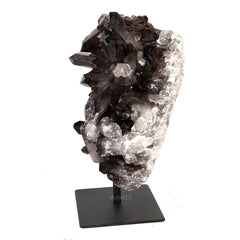 Smoky Quartz Points on Stand - v2