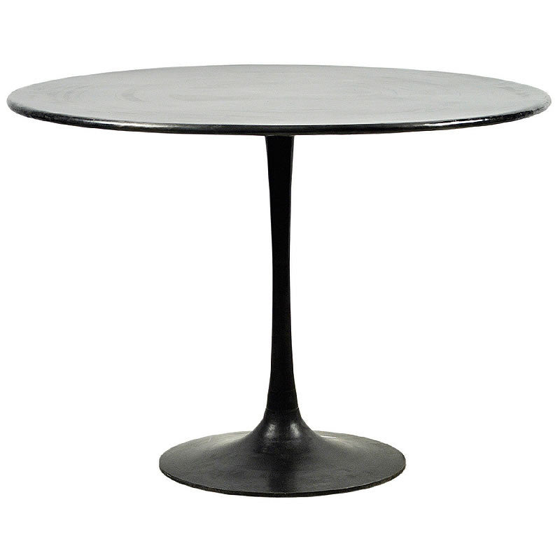 Aldo Industrial Metal Round Table
