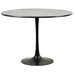 Aldo Industrial Metal Round Table