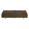 Antonio Sofa in Beautiful Chenille Poly Blend Upholstery