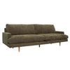 Antonio Sofa in Beautiful Chenille Poly Blend Upholstery