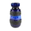 Cobalt Blue and Black Lava Glaze Vase Made in West Germany by Scheurich v2