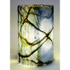 Cylinrical Blue Onyx Lamp