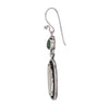 Ancient Fossil Artifact and Alaskan Jade Earrings