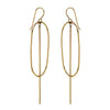 14K Gold Filled Sterling Silver Casual Hoops